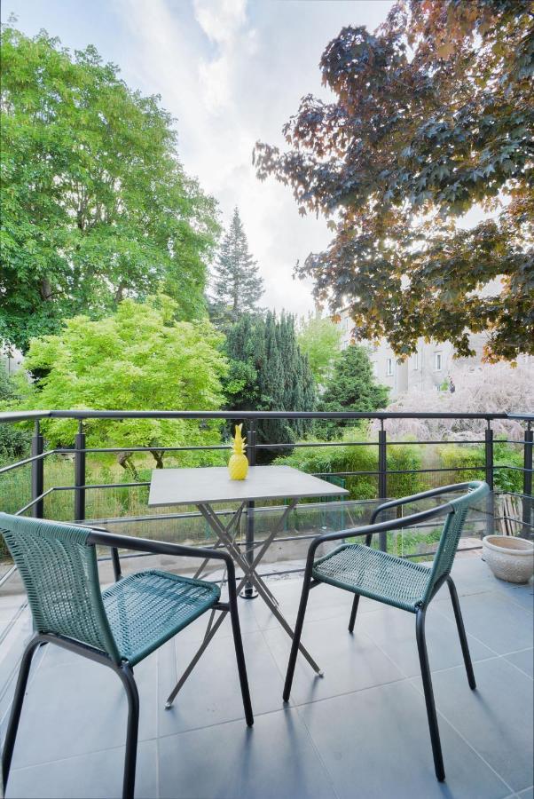 Appartement Balcon Garage Centre Gare Nancy Bagian luar foto